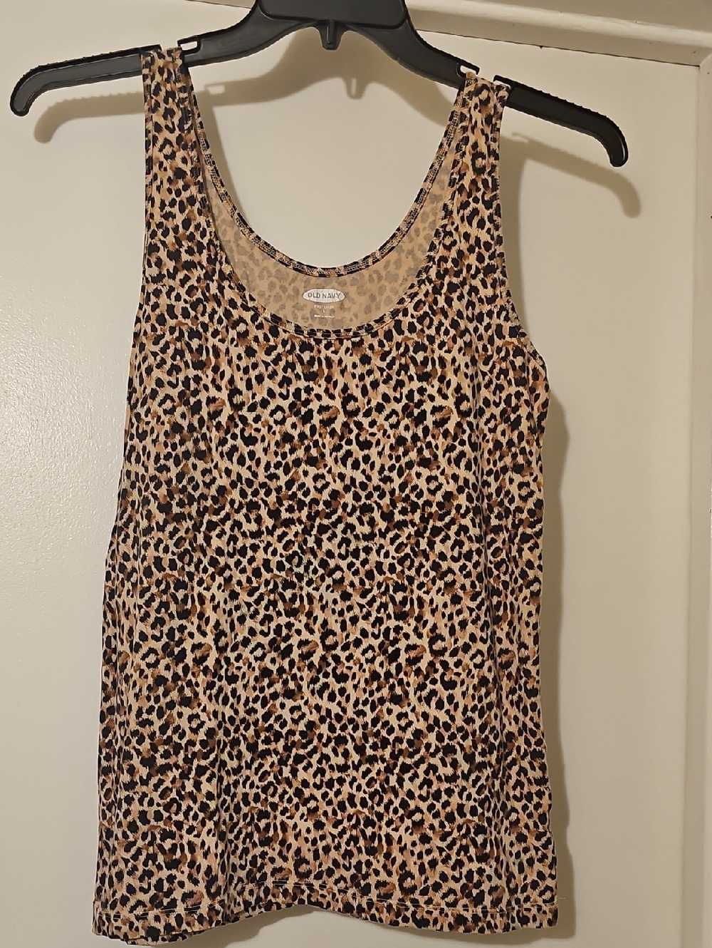 Old Navy Leopard Print Tank Top - Beige, Brown Tote 10